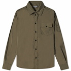 Norse Projects Men's Osvald Windbreaker Shirt in Ivy Green