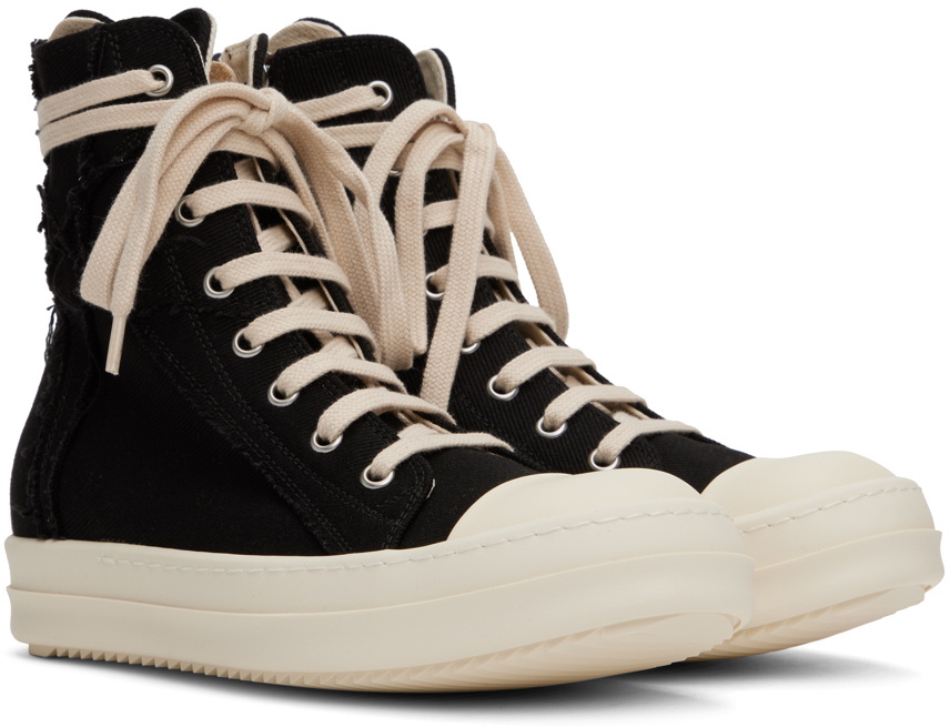 Rick Owens Drkshdw Black Strobe Penta Sneakers Rick Owens Drkshdw