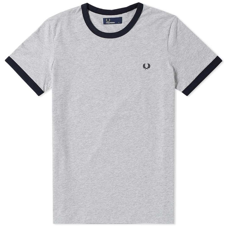 Photo: Fred Perry Ringer Tee Grey