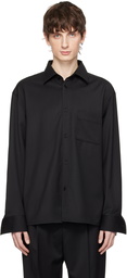 Filippa K Black Boxy Shirt