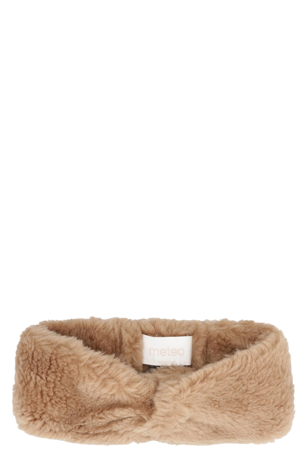 Yves Salomon Black Fluffy Fur Ear Muffs Yves Salomon