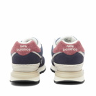 New Balance Men's U574LGFN Sneakers in Blue Navy