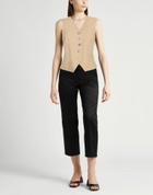 Peserico Womens Tailored Vest Sand