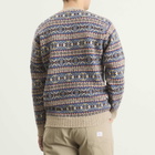 Jamieson's of Shetland Men's Jamiesons of Shetland Fair Isle Crew Knit in New Pattern Blue