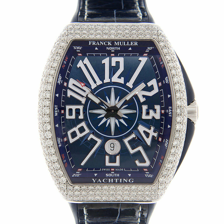 Franck Muller VANGUARD Blue Dial Unisex Watch V45SCDTDYACHTING(OGBL)