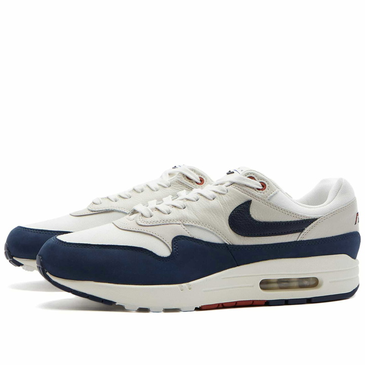 Photo: Nike Air Max 1 LX Sneakers in Brown/Sail/Obsidian