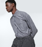 Balenciaga - Striped reversible shirt