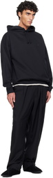 Y-3 Black Sport Uniform UT Straight Leg Cargo Pants