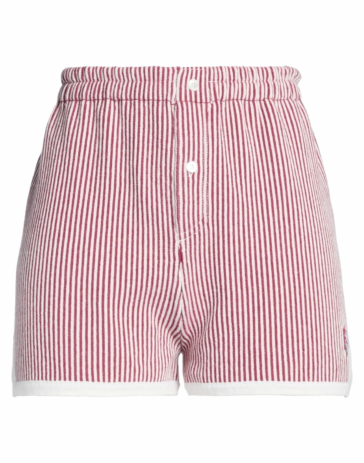 Barrie Womens Shorts & Bermuda Shorts Burgundy