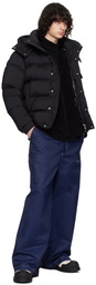 Moncler Navy Vezere Down Jacket