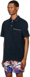 Moncler Navy Patch Pocket Polo