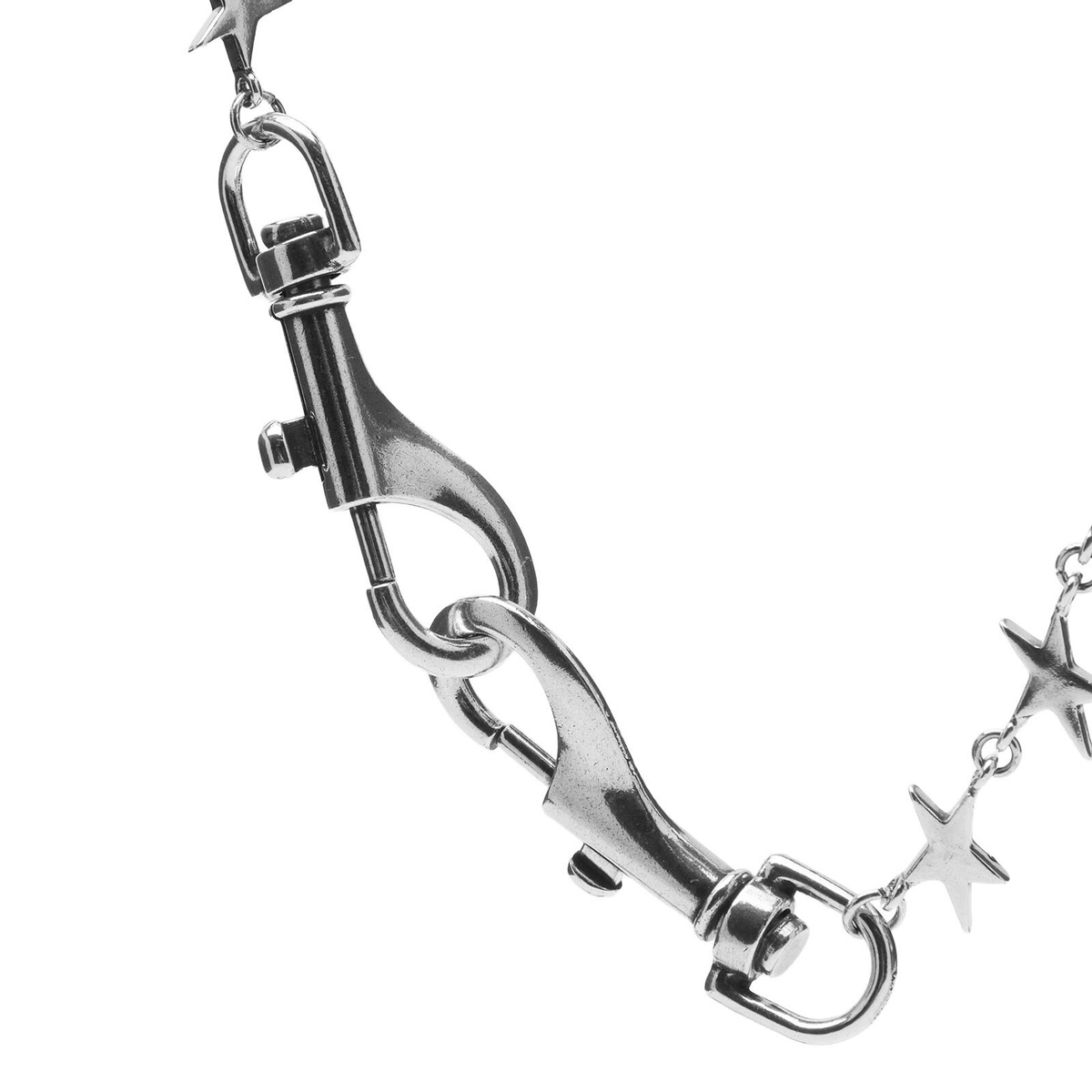 TwoJeys Men's Stars Pant Chain in Silver 