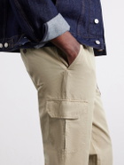 Mr P. - Tapered Cotton and Linen-Blend Trousers - Neutrals