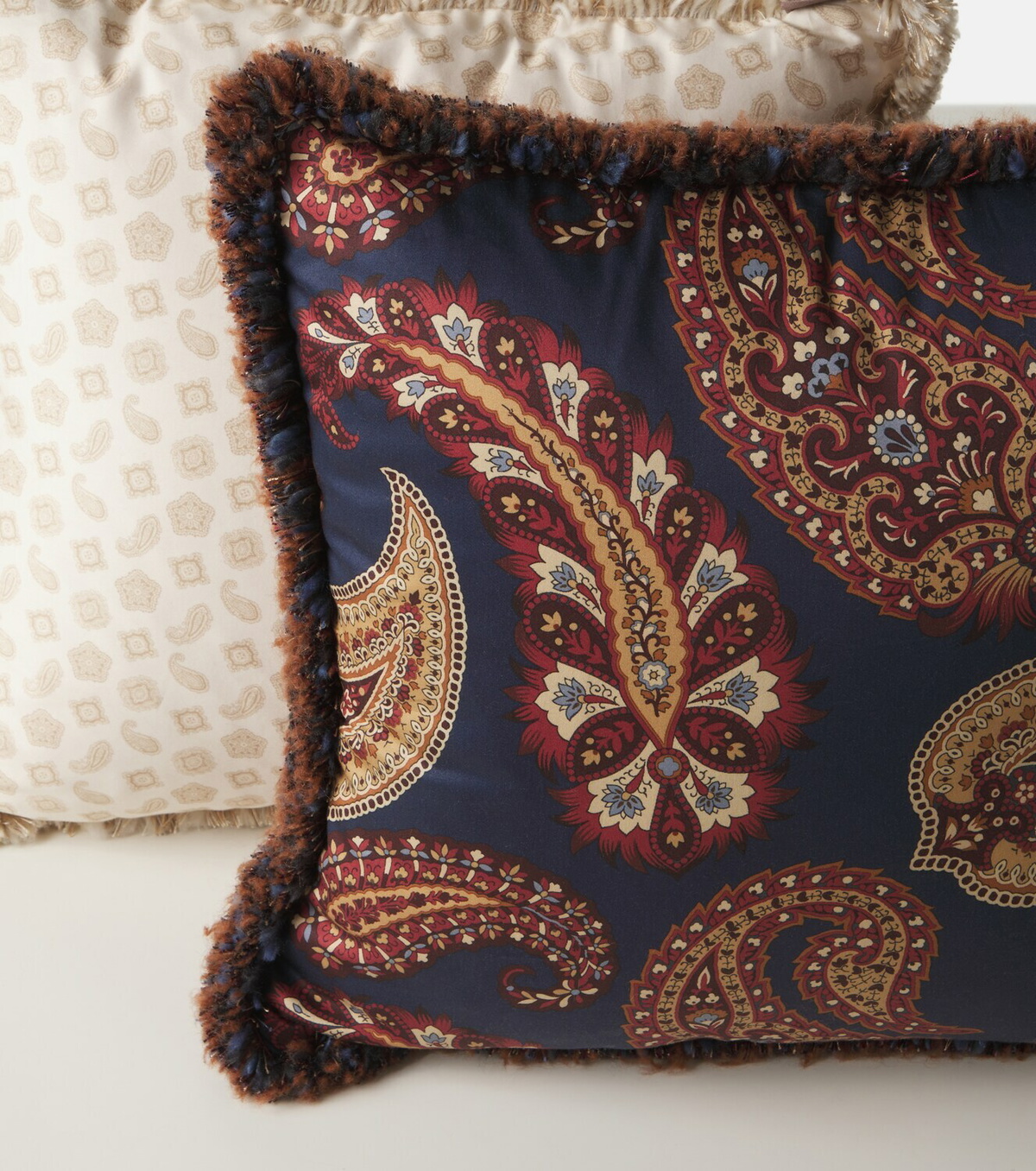 Etro Paisley cotton cushion
