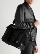Belstaff - Colonial Leather-Trimmed Canvas Weekend Bag