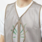 s.k manor hill Men's Trapper Vest in Grey Mesh