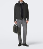 Zegna Cashmere zip-up cardigan