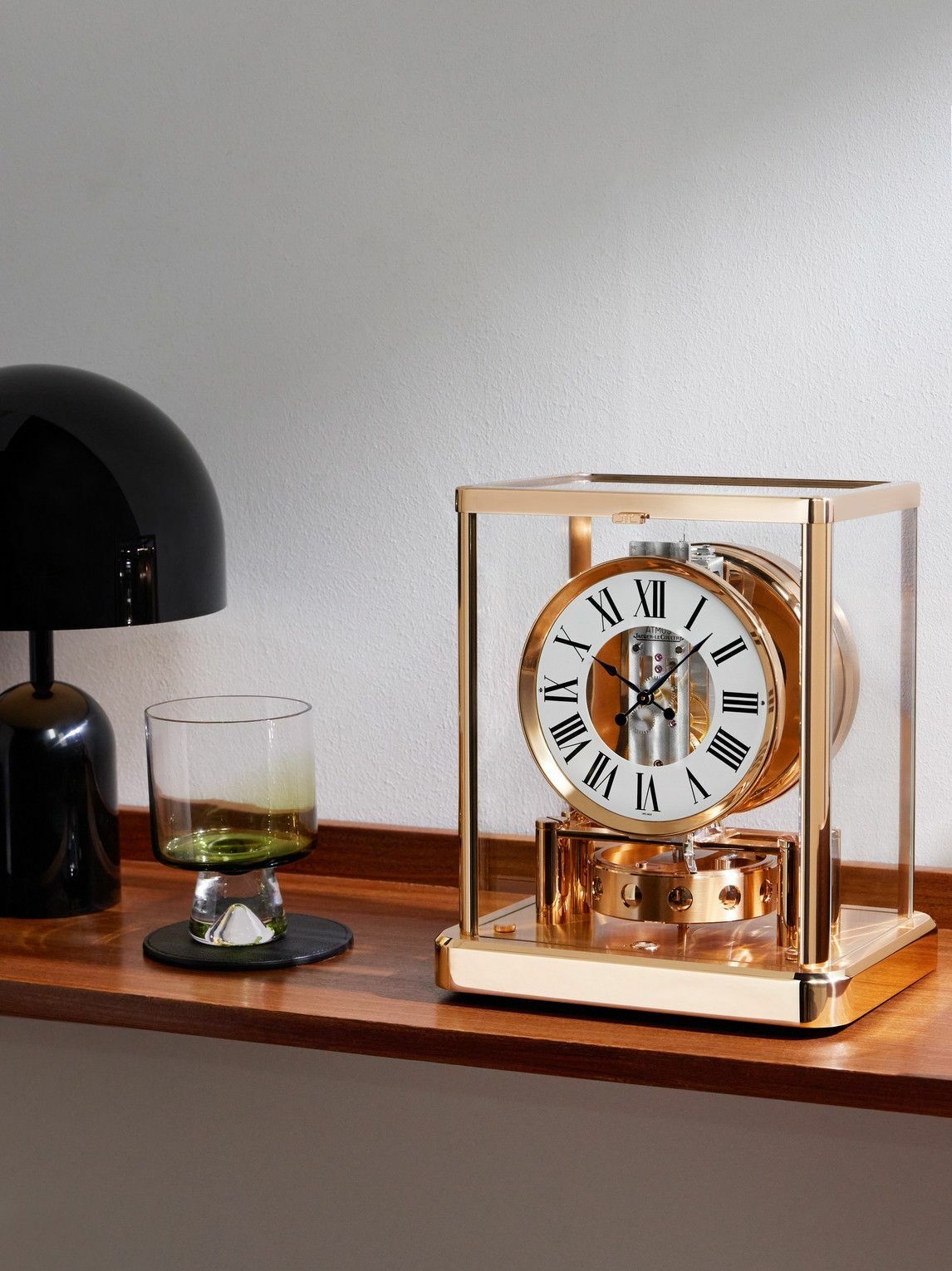 Photo: Jaeger-LeCoultre - Atmos Classique Automatic Rose Gold-Plated Table Clock, Ref. No. JLQ5107202