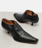 Calvin Klein Collection Jodi leather ankle boots