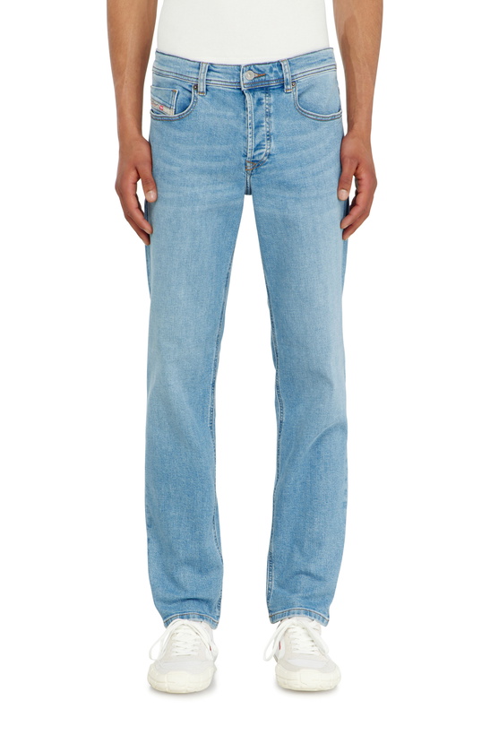 Photo: Diesel Regular Jeans Regular Waist 2023 D-Finitive, Light blue, Button fly