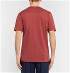 Hanro - Night & Day Cotton-Jersey Henley T-Shirt - Men - Red