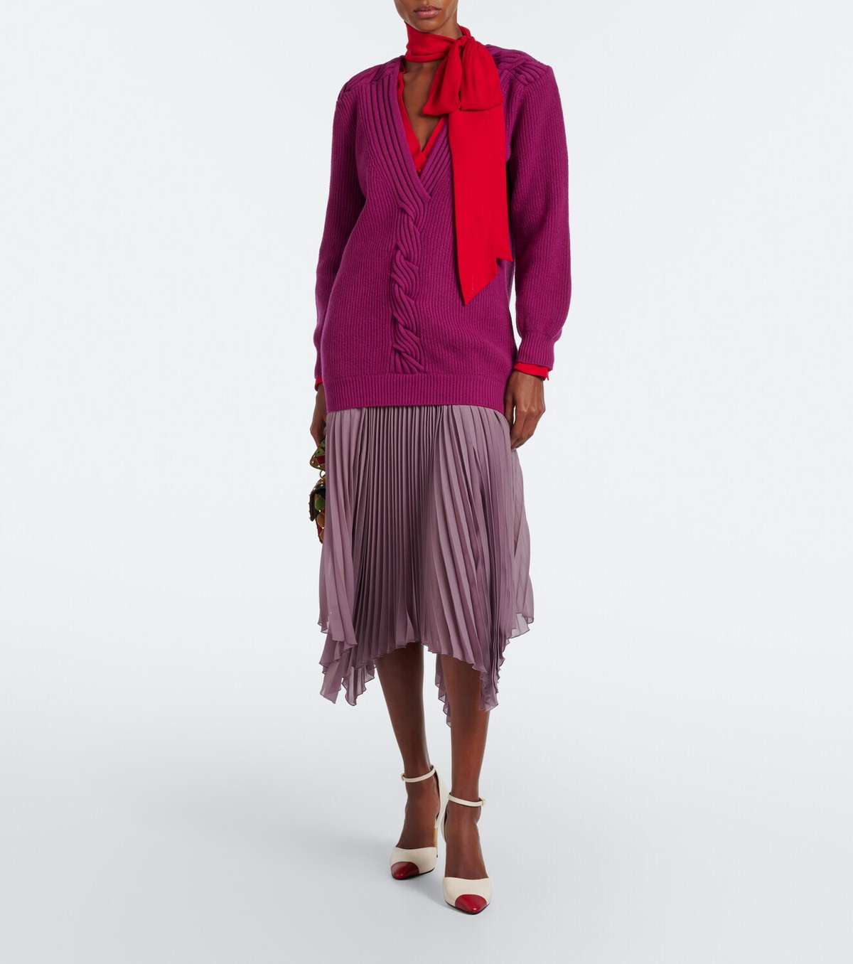 Valentino Oversized virgin wool sweater