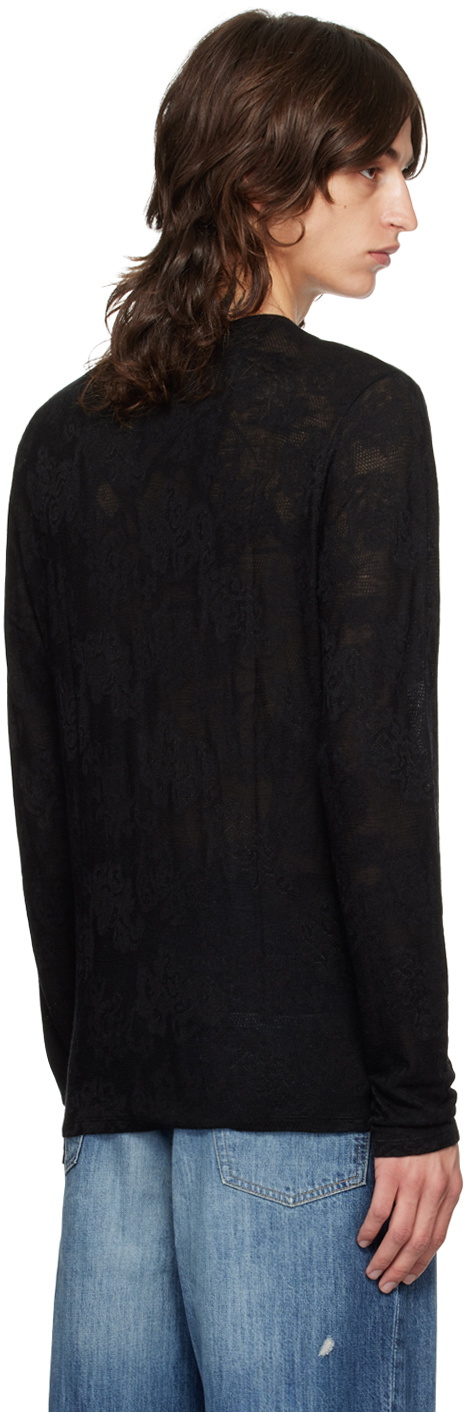 OUR LEGACY Black Regular Long Sleeve T-shirt Our Legacy