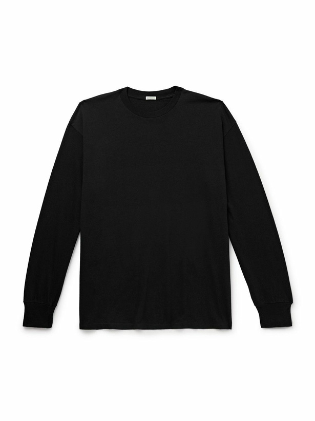 Photo: A.PRESSE - Cashmere and Silk-Blend Jersey T-Shirt - Black