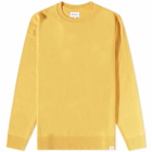 Norse Projects Men's Sigfred Lambswool Crew Knit in Industrial Yellow