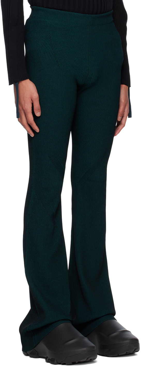 Dion Lee Blue Angled Lounge Pants