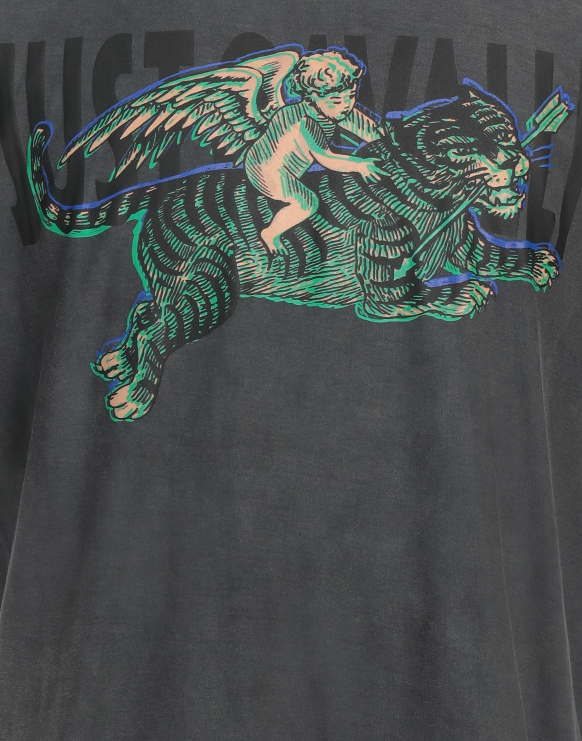 Just Cavalli Mens T-shirt in Grey