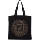 Fendi Black Logo Tote