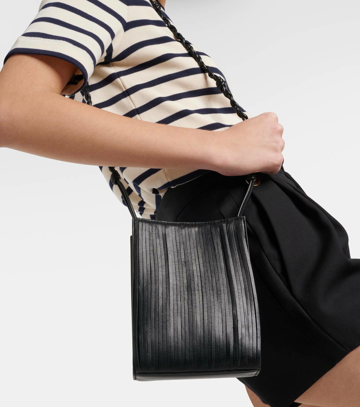 TANGLE Small Shoulder Bag Jil Sander Tangle Small Leather 