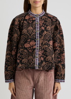 Free People Drifter Paisley-printed Cotton-blend Sweatshirt Brown