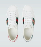 Gucci - Ace leather sneakers