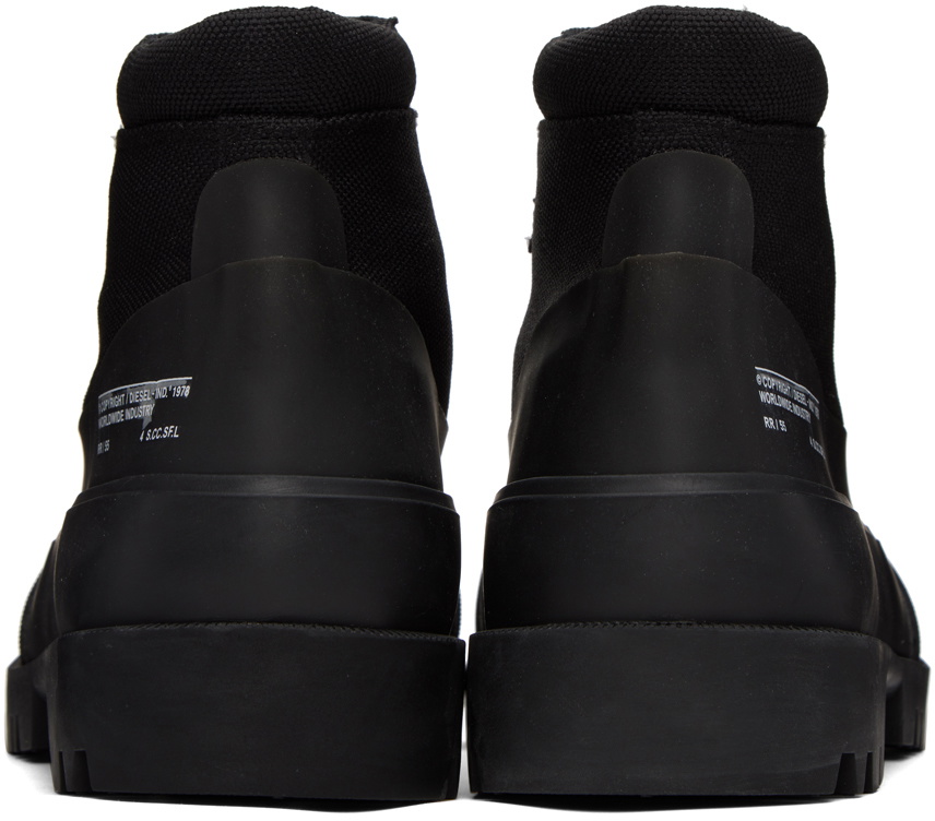 Diesel Black D-Hiko BT X Boots Diesel