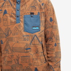 KAVU Men's Teannaway Snap Fleece in It Takes A Village