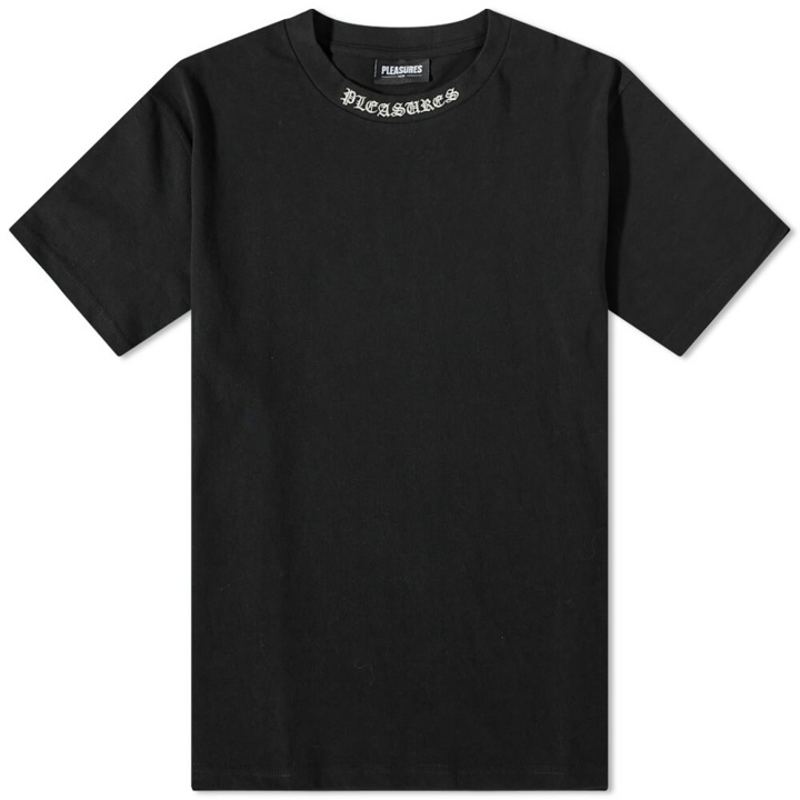 Photo: Pleasures Men's Sorrow Heavyweight T-Shirt in Black