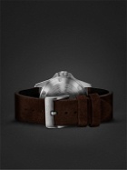 UNIMATIC - Modello Uno Limited Edition Automatic 40mm Stainless Steel, Aluminium and Suede Watch, Ref. No. U1S-MB
