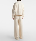 Max Mara Pleated wide-leg jeans