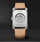 Baume & Mercier - Hampton Automatic Moon-Phase 31mm Stainless Steel and Alligator Watch, Ref. No. M0A10523 - White