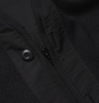 Comme des Garçons HOMME - Canvas-Trimmed Fleece Jacket - Black