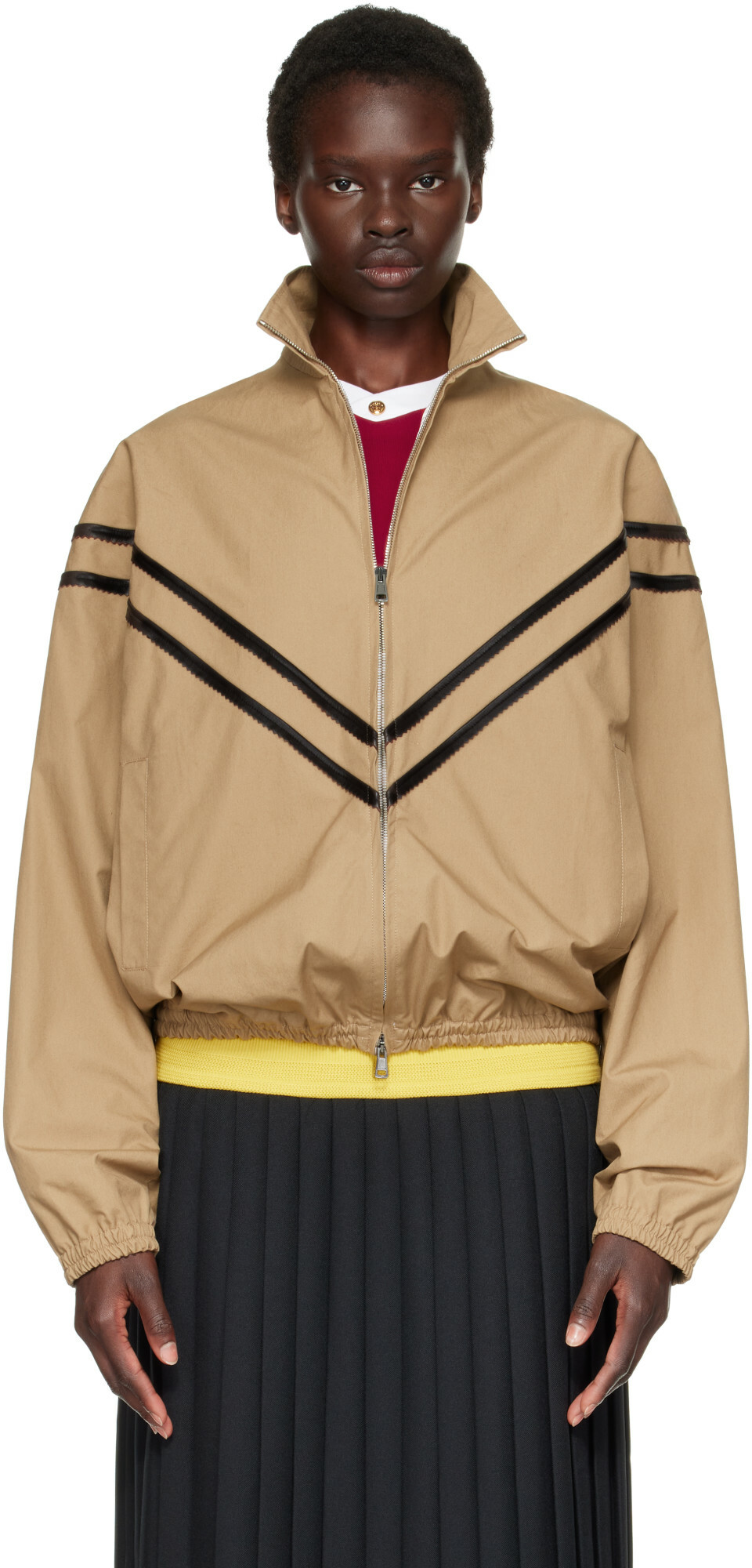 Stefan Cooke Beige Pinking Corded Jacket