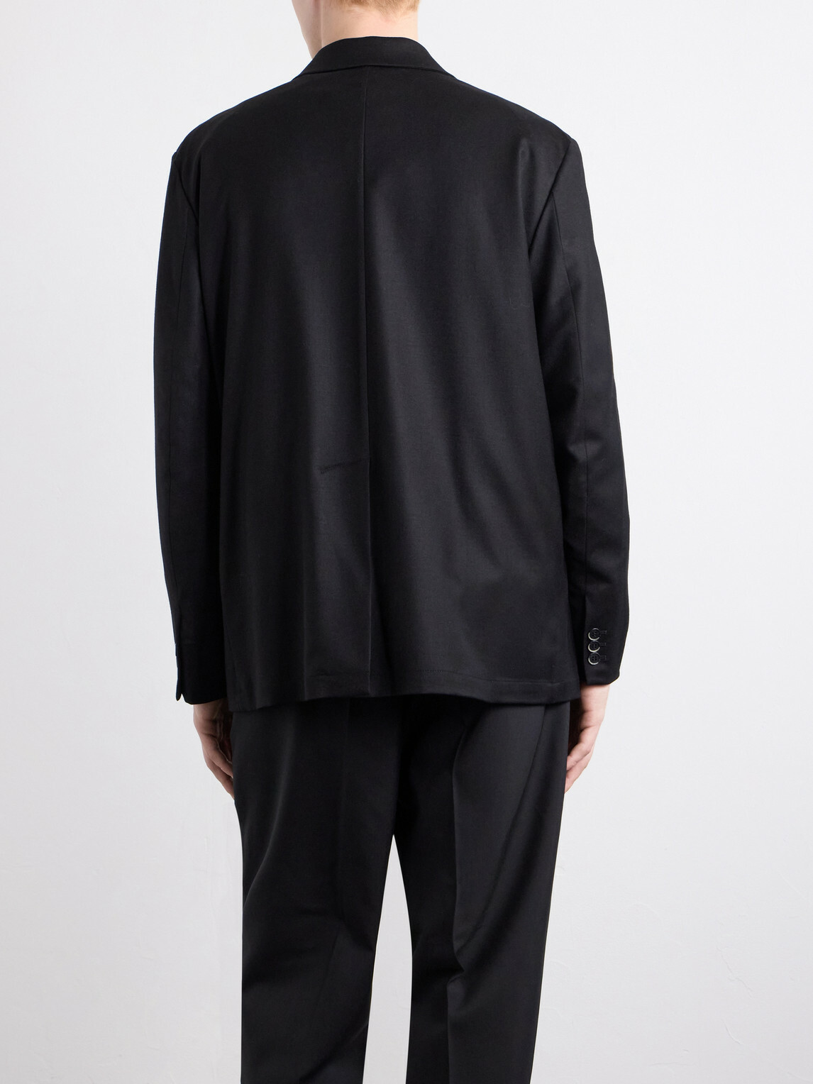 Barena - Twill Wool-Blend Blazer - Black