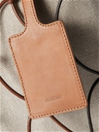 Jacquemus - Leather-Trimmed Canvas Messenger Bag