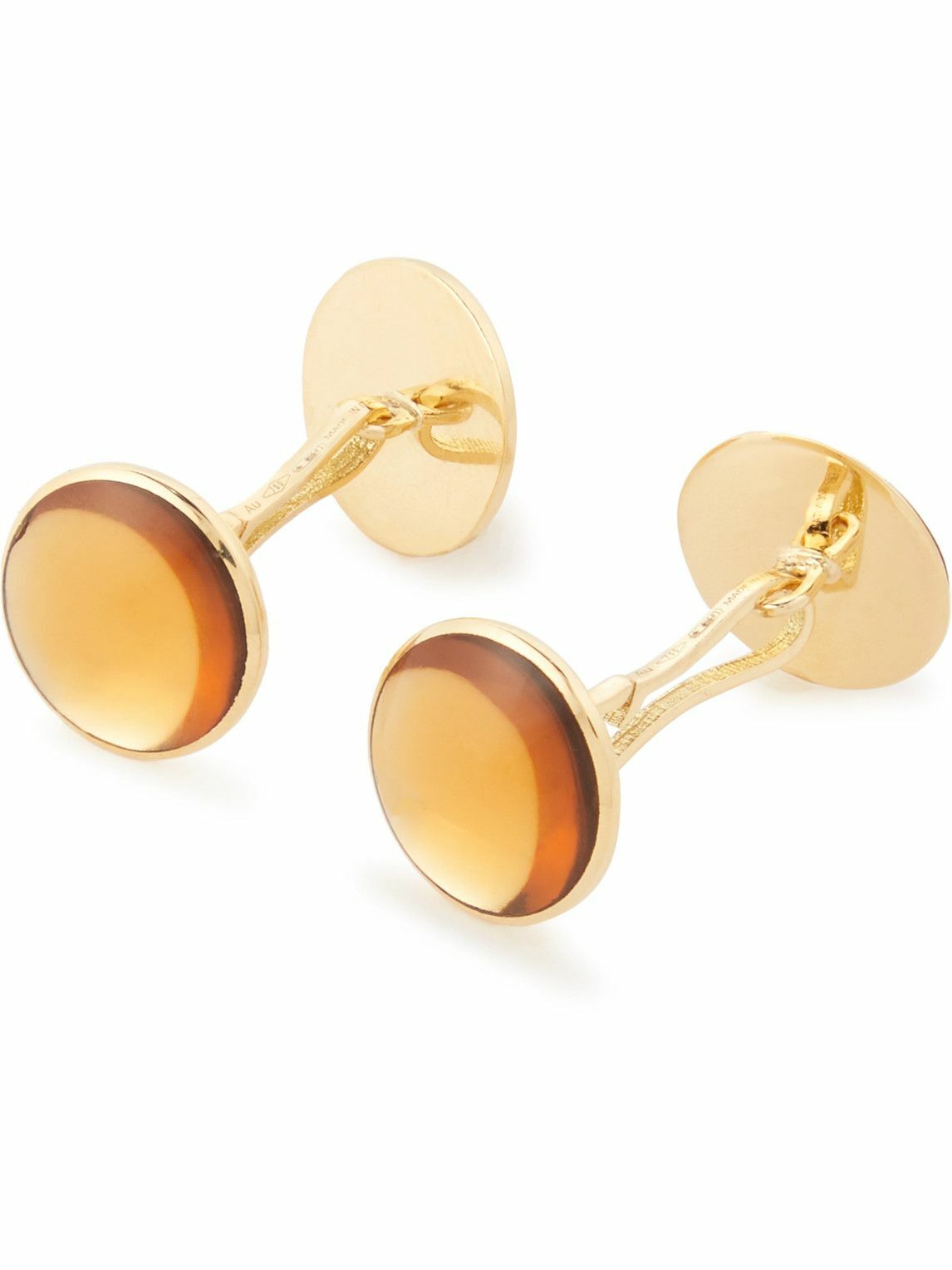 TOM FORD - Gold Quartz Cufflinks TOM FORD