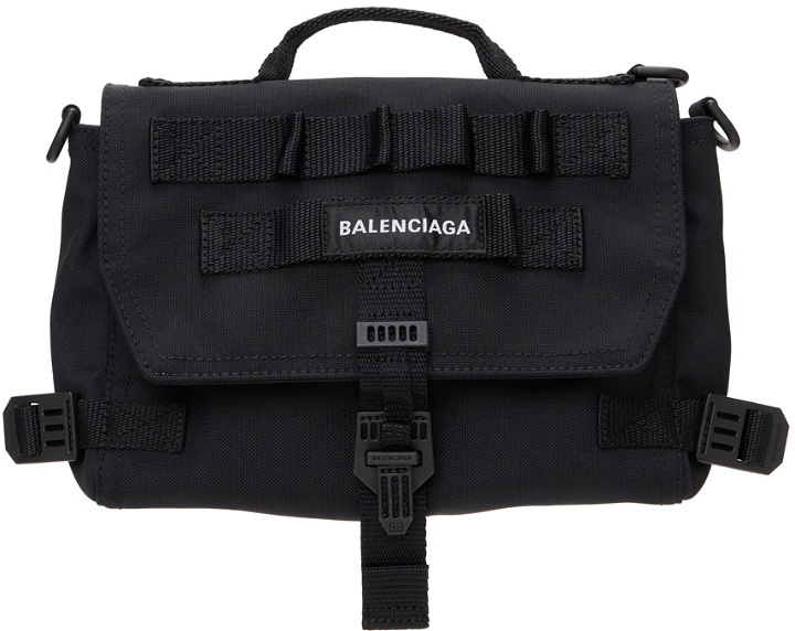 Photo: Balenciaga Black Army Messenger Bag
