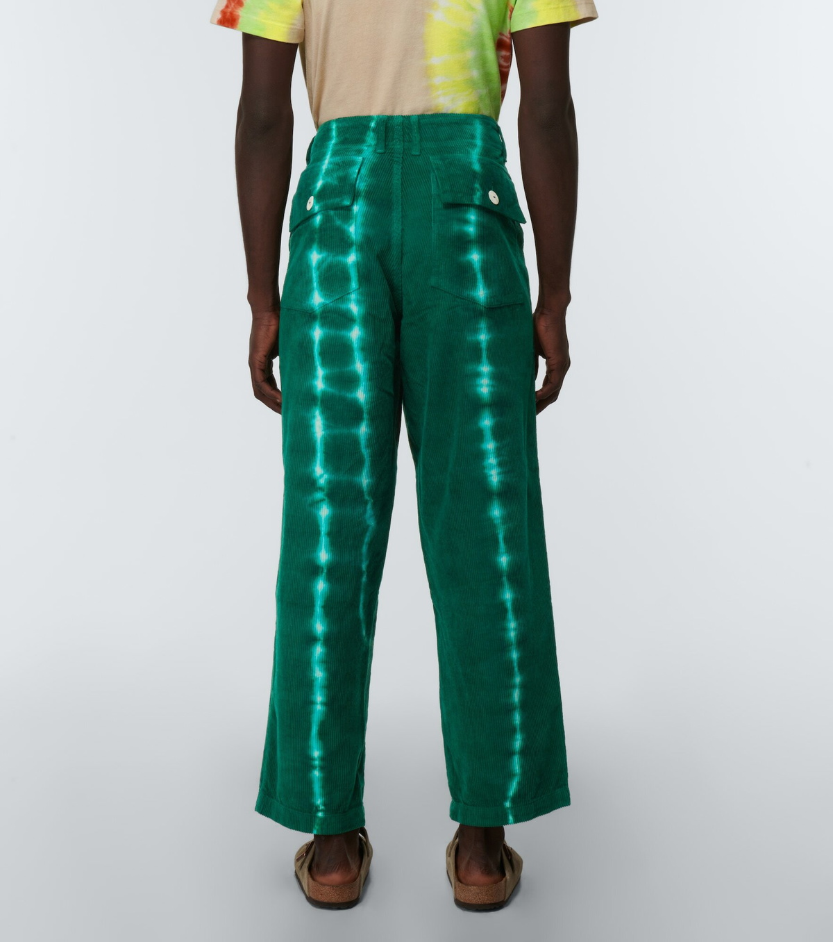 The Elder Statesman - Tie-dye corduroy pants The Elder Statesman