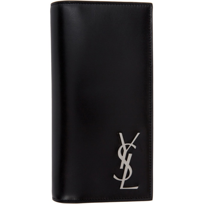 Photo: Saint Laurent Black Monogramme Continental Wallet