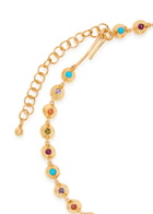 Joanna Laura Constantine Multi Wave 18kt Gold-plated Necklace - One Size